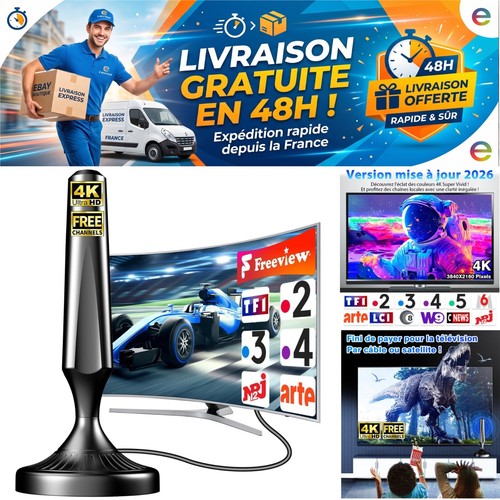 Antenne intérieure tnt - intérieure,