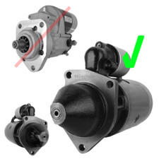 Démarreur pour Fendt Favorit 816 818 822 824, 916 920 924 926 Vario 1997-2003