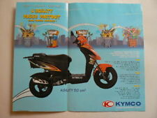 prospectus catalogue moto scooter  :  KYMCO agility 50 cc  