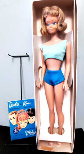 Barbie vtg midge blonde - barbie,