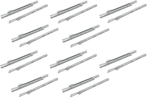 10x coulisses tiroirs à - 10x,
