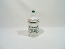 OLD MUSTARD POT DIGOIN SARREGUEMINES PARIZOT MUSTARD DIJON MUSTARD JAR