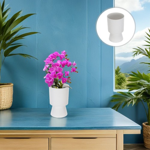 Jardinière trophée rayée - jardinière,
