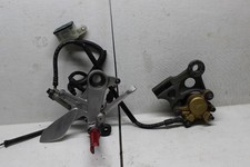 98 Honda VTR1000F VTR 1000 F Superhawk Right Rearset Foot Peg Rear Caliper Brake