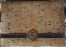 Coffret de papier à lettres ( Couverture liège) NEUF