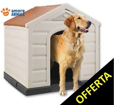 Niche pour Chien De Couper Grand Résine Extérieur → CM 90x92x89 / Beige