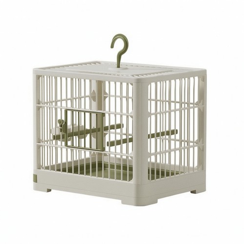 Cage oiseaux avec plateau - avec,