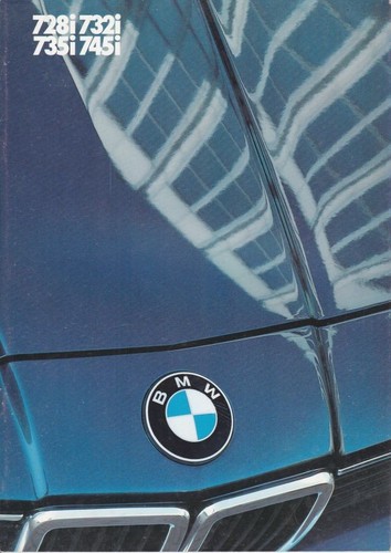 Catalogue brochure bmw 728i - catalogue,