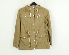Levis Strauss FEMME S Veste Parka Capuche Hiver Pull Kaki Haut Fermeture Éclair