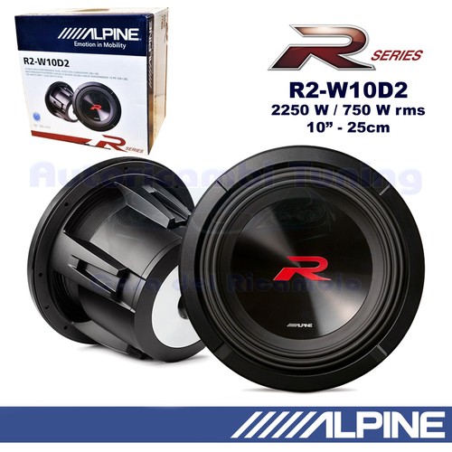 Subwoofer alpine w10d2 - subwoofer,