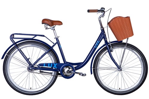 Vélo ville femme - 26", panier