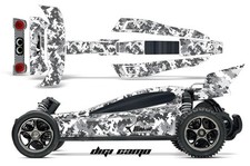 AMR Traxxas Bandit Vxl 4X4 Camion Brushless Buggy RC Graphique Sticker Kit 1/10