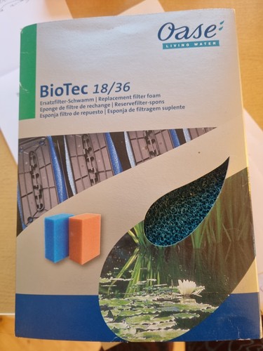Mousse bleue pour - , filtre
