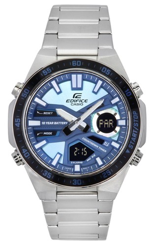 Montre casio edifice bleu - montre,