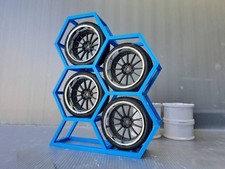 4-Wheel Storage Type Wheel Stand 1/10 Size Radio Control Tire Rack Wheel