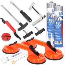 2 x adhésifs pour vitres kit