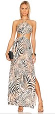 Luli Fama Cut Out Maxi dress Large