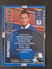 Mathieu Debuchy 4/24 Carte Carrefour Coupe du Monde 2014 Equipe de France