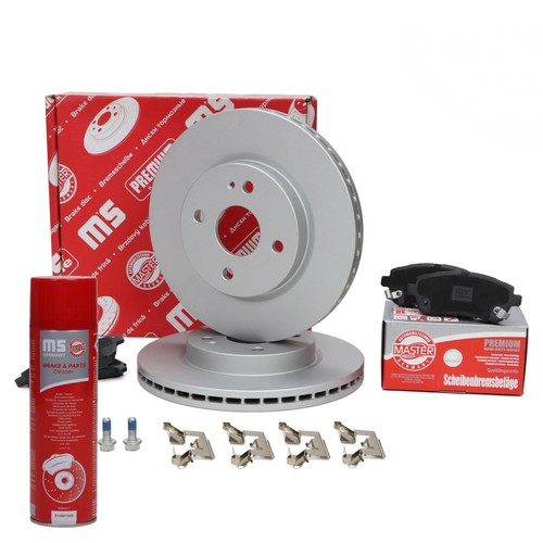 Kit disques plaquettes - kit, avant