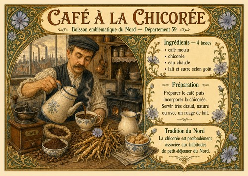 Affiche café la - a4,