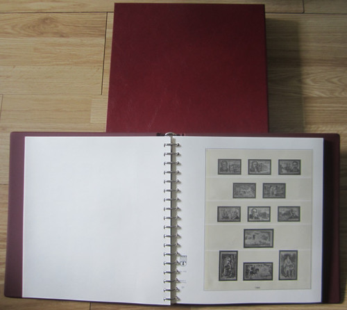 Album lindner simili cuir - album,