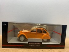 MINICHAMPS CITROEN 2CV 1976 1/18 IN BOX ge A10