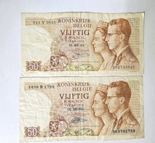 Lot 2 Billet de Banque