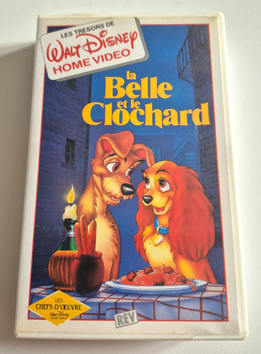 Belle clochard vhs - la,
