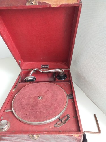 Gramophone phonographe valise - gramophone,