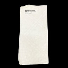 Zweigart Cross Stitch Fabric Vicenza 10ct White - some marks