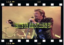 Johnny Hallyday au micro
