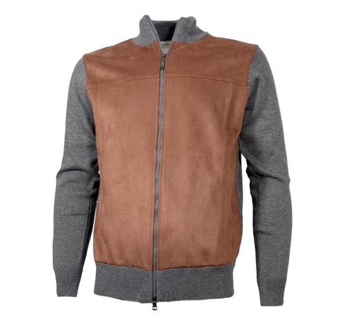 Cardigan zip cashmere - cashmere, company
