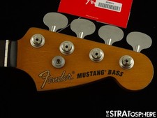 Fender JMJ Justin Meldal-Johnsen Road Worn Mustang Bass NECK + TUNERS Bass