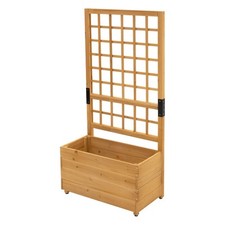 Jardinière avec treillis fond