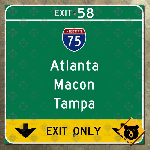 Georgia interstate atlanta - interstate, 75