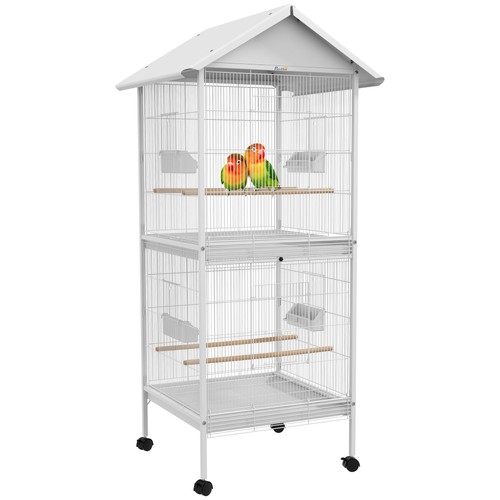 Pawhut volière 78x75x168cm - pawhut,