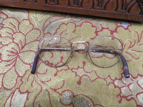 Antique pair round - pair, of