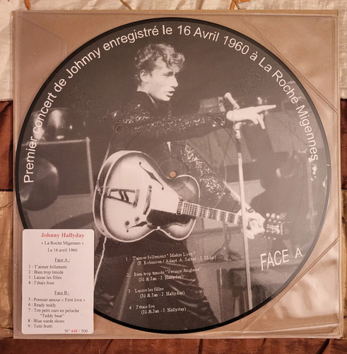Johnny hallyday 33t picture - hallyday, lp