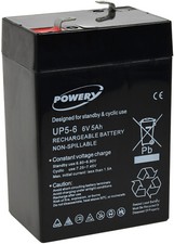 Batterie gel-plomb UP5-6 6V 5Ah