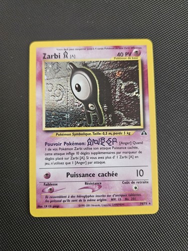 Carte pokemon zarbi - pokemon,