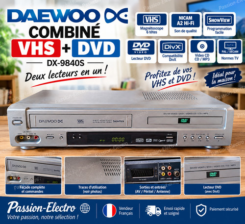 Daewoo 9840s combiné - dx-9840s,