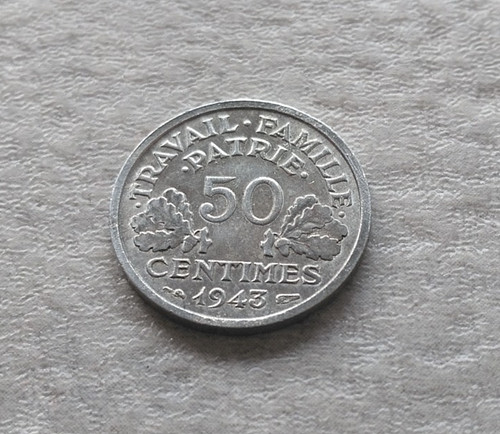 Monnaie france centimes - france, 50