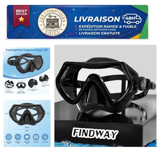Masque plongée findway - de,