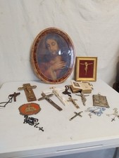 lot religieux - crucifix -