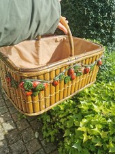 Panier pique-nique en bambou