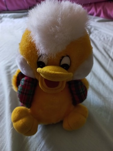 Peluche canard jaune - ,