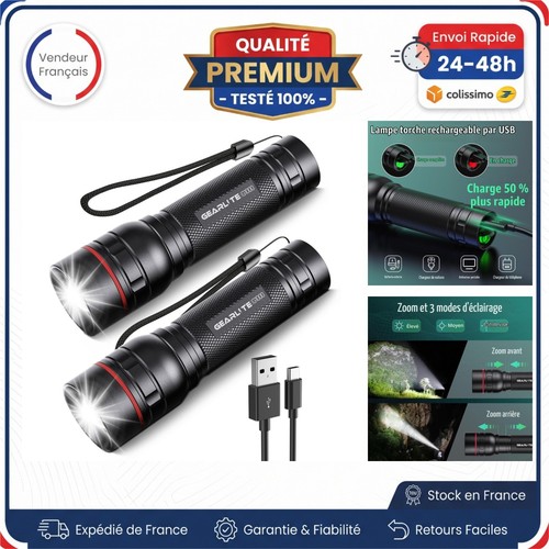 Gearlite lampe torche led - gearlite,