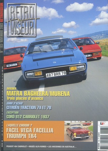 Retroviseur 183 1983 - retroviseur, 11/1983