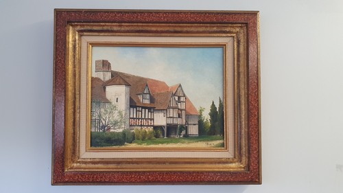 Tableau huile sur toile - huile,