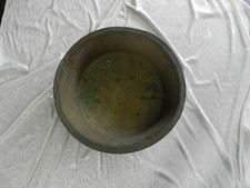 Ancienne grande bassine à confiture en cuivre jaune / French copper Kitchen